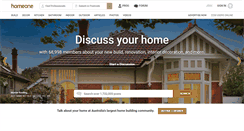 Desktop Screenshot of homeone.com.au